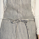 Linen Daily Apron | Navy Stripe - elsie green - Textiles