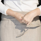 Linen Garcon Apron - elsie green - Textiles