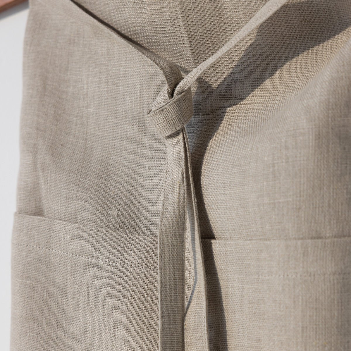 Linen Garcon Apron - elsie green - Textiles