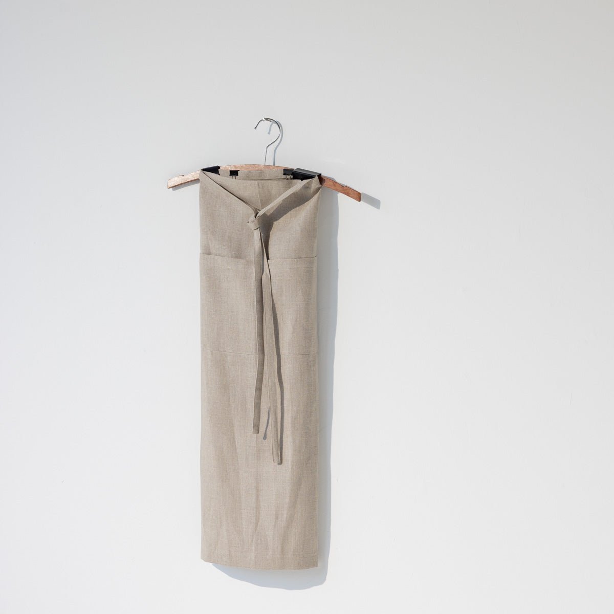 Linen Garcon Apron - elsie green - Textiles