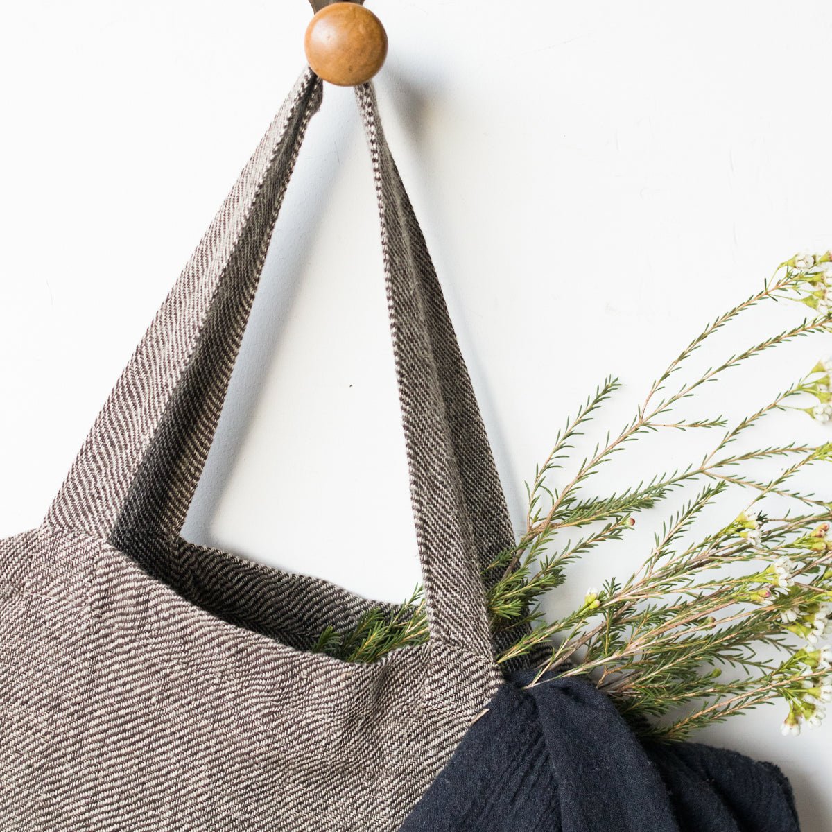 Linen Tote - elsie green - decor