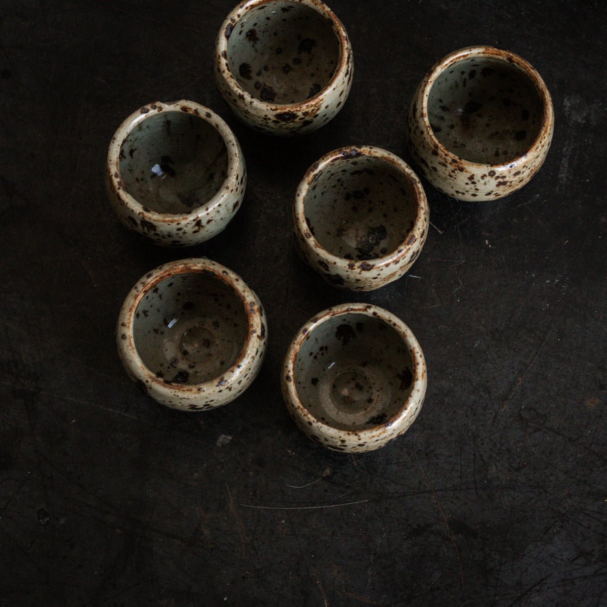 Liquor Set | Stoneware Signed by Artist - elsie green - the french kitchen