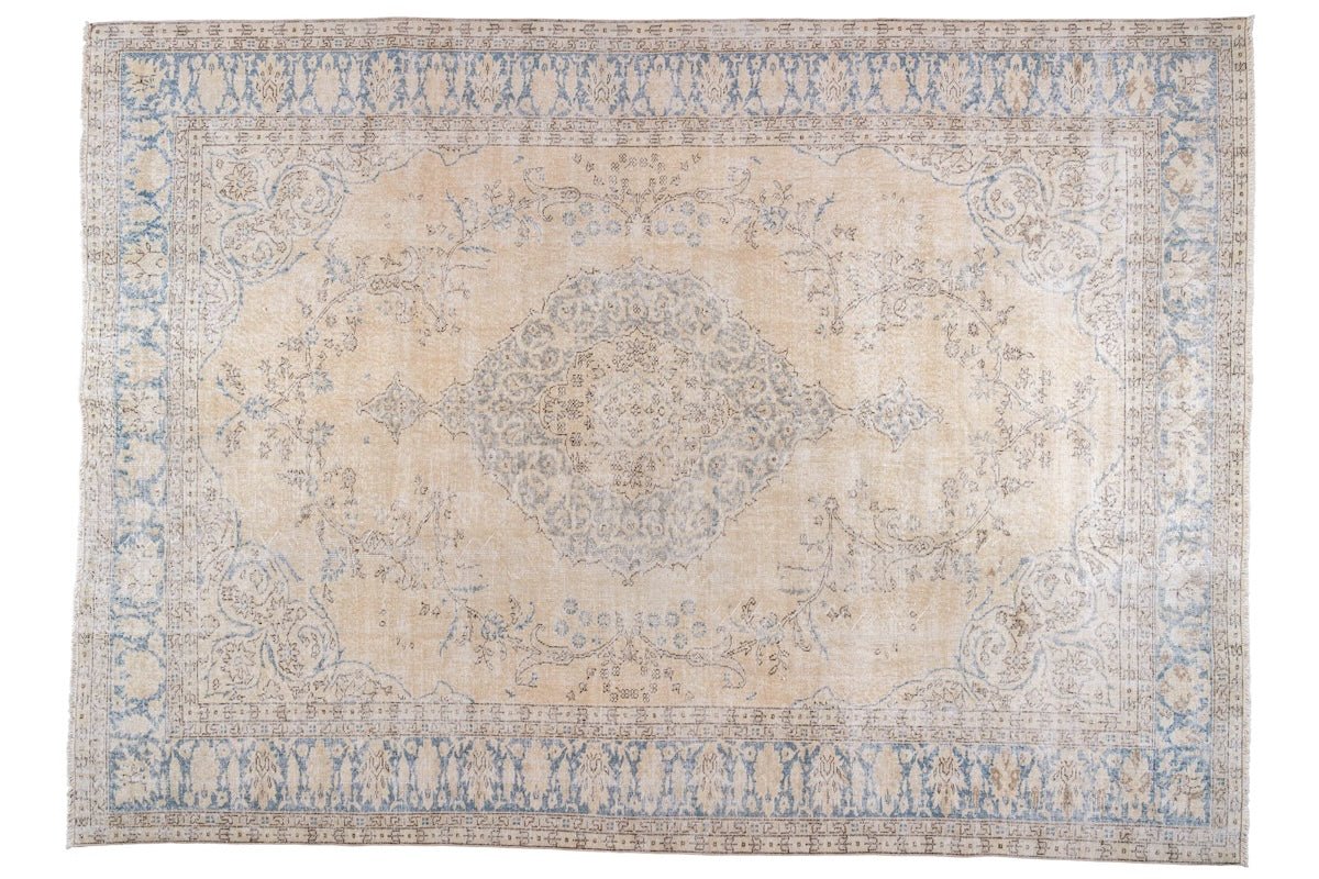 Lisieux Vintage Rug | 8' x 11'4" - elsie green - textiles