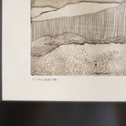 Lithograph With Landscape In Black & White - elsie green - Art
