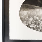 Lithograph With Night Sky In Black & White - elsie green - Art