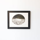 Lithograph With Night Sky In Black & White - elsie green - Art