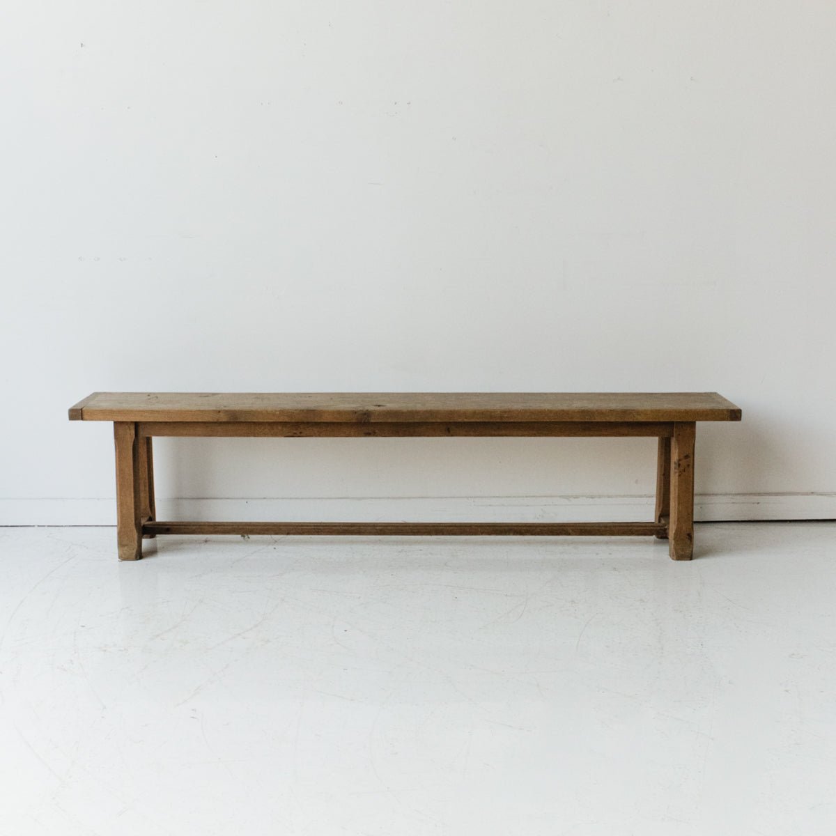 Long Oak Farm Bench - elsie green - Furniture