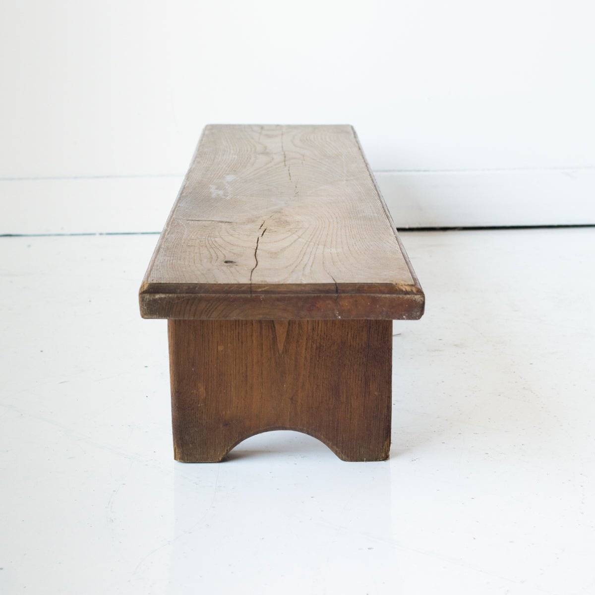 Long Oak Stepstool - elsie green - furniture
