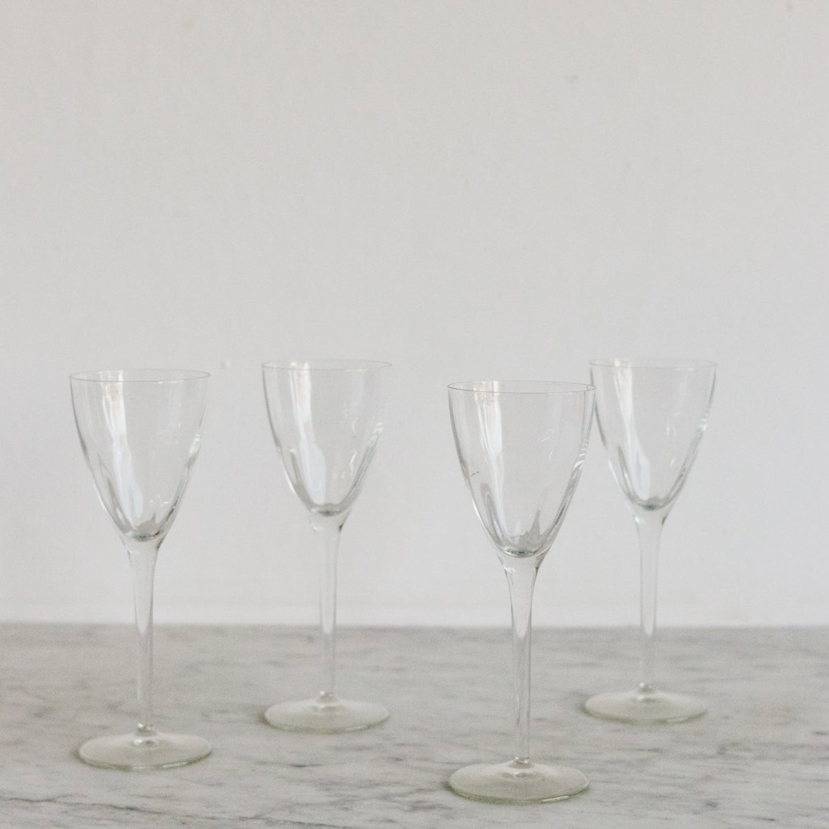 Long Stem Wine Glass Set of 4 - elsie green - 