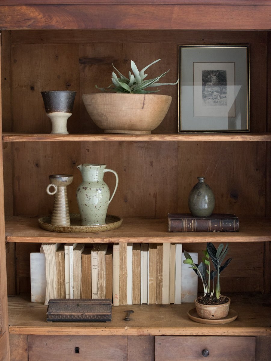 Louis Philippe Burlwood Vitrine - elsie green - furniture