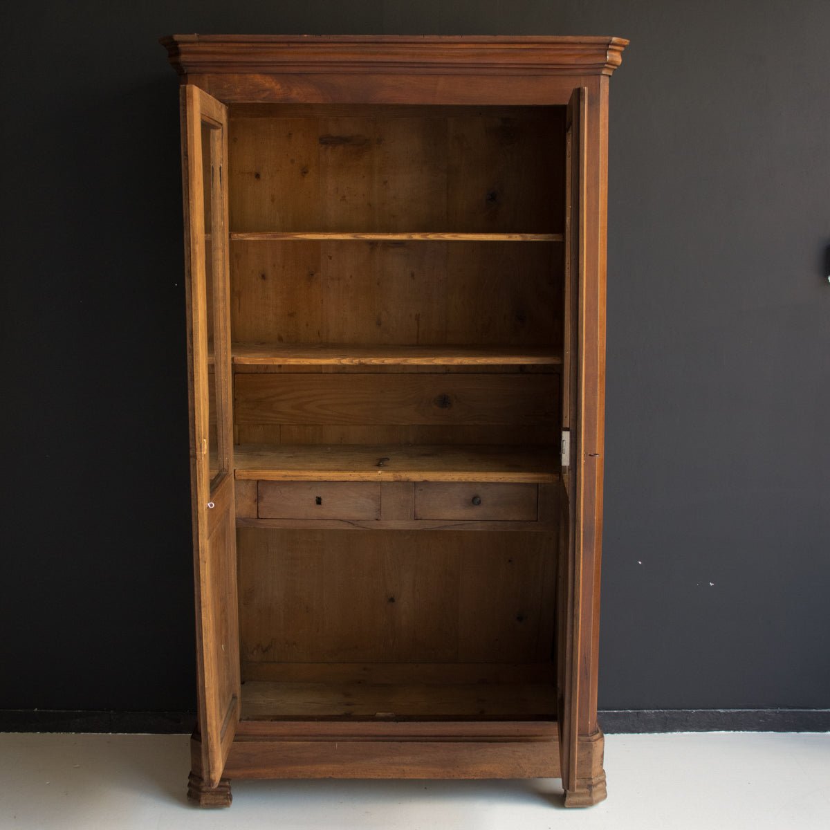 Louis Philippe Burlwood Vitrine - elsie green - furniture