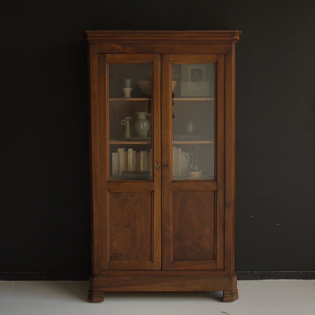 Louis Philippe Burlwood Vitrine - elsie green - furniture