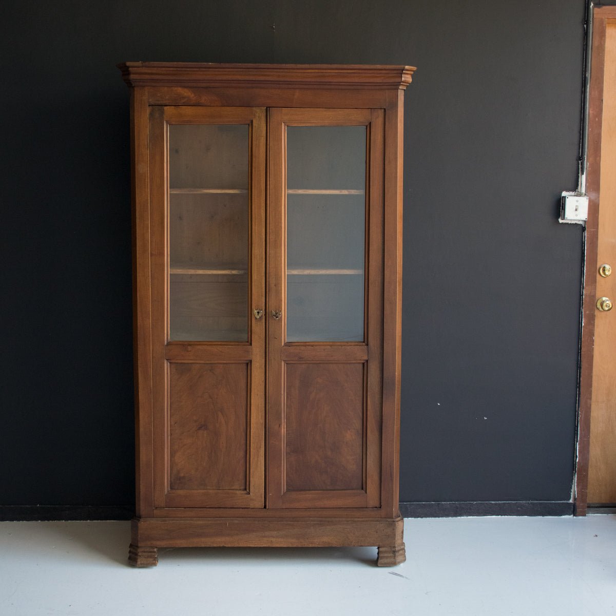 Louis Philippe Burlwood Vitrine - elsie green - furniture
