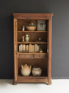 Louis Philippe Burlwood Vitrine - elsie green - furniture