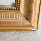 Louis Philippe Mirror with Red Clay Bole | 36 x 51 - elsie green - decor