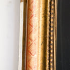 Louis Philippe Mirror with Red Clay Bole - elsie green - Decor