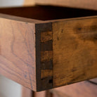 Louis Philippe Walnut Bedside Table - elsie green - furniture