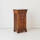 Louis Philippe Walnut Bedside Table - elsie green - furniture