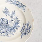 Louis XVI Transferware Dinner Plate Set of 4 - elsie green - The French Kitchen