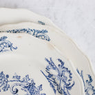 Louis XVI Transferware Dinner Plate Set of 4 - elsie green - The French Kitchen