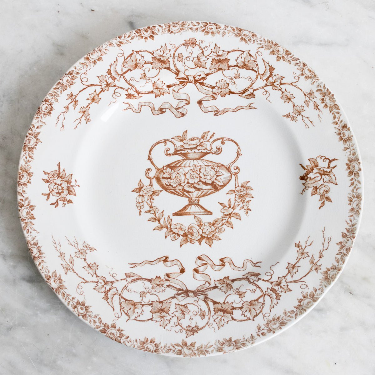 Louis XVI Transferware Plate - elsie green - The French Kitchen