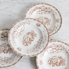 Louis XVI Transferware Soup Bowl Set of 4 - elsie green - The French Kitchen