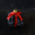 Lump of Coal Blown Glass Ornament - elsie green - decor