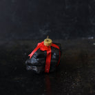 Lump of Coal Blown Glass Ornament - elsie green - decor