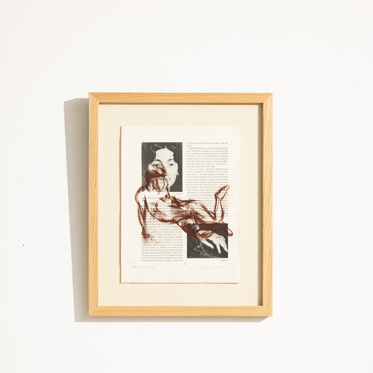 Madame LeBlanc (with Appreciation to Ingres) | Rob Delameter | Lost Art Salon Collection - elsie green - art