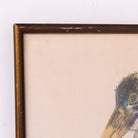 Marabou Stork in Watercolor | Dated 1952 - elsie green - art