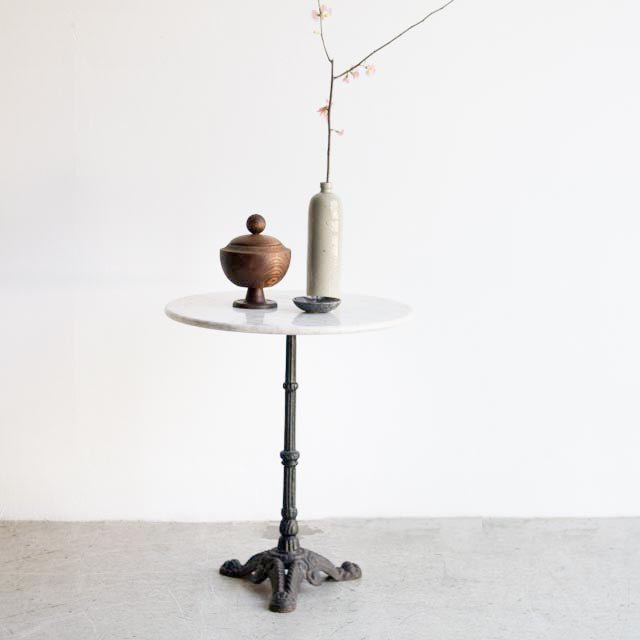 Marble Bistro Table - elsie green - furniture