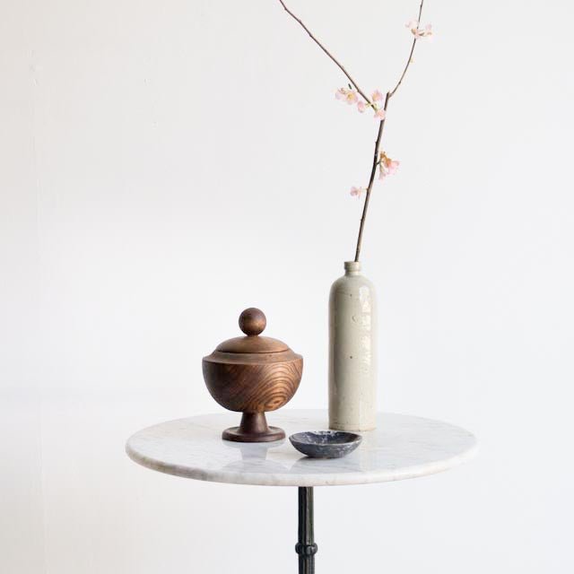 Marble Bistro Table - elsie green - furniture