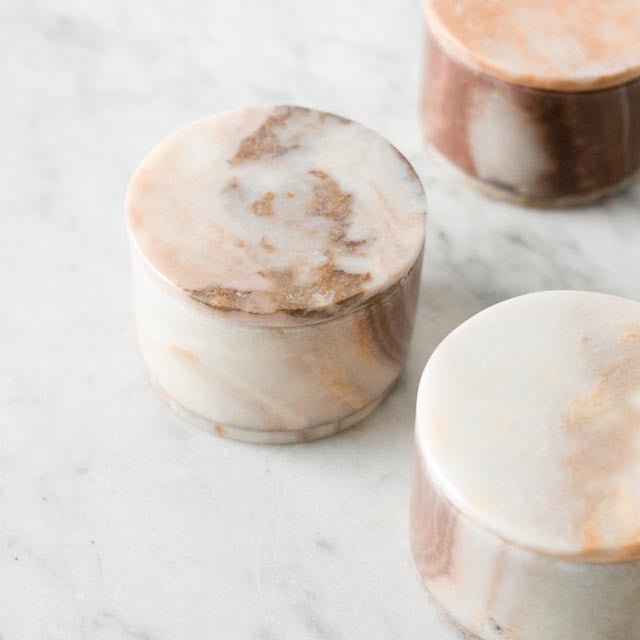 Marble Box with Lid - elsie green - the french kitchen