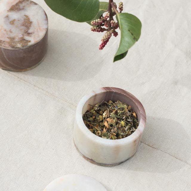 Marble Box with Lid - elsie green - the french kitchen
