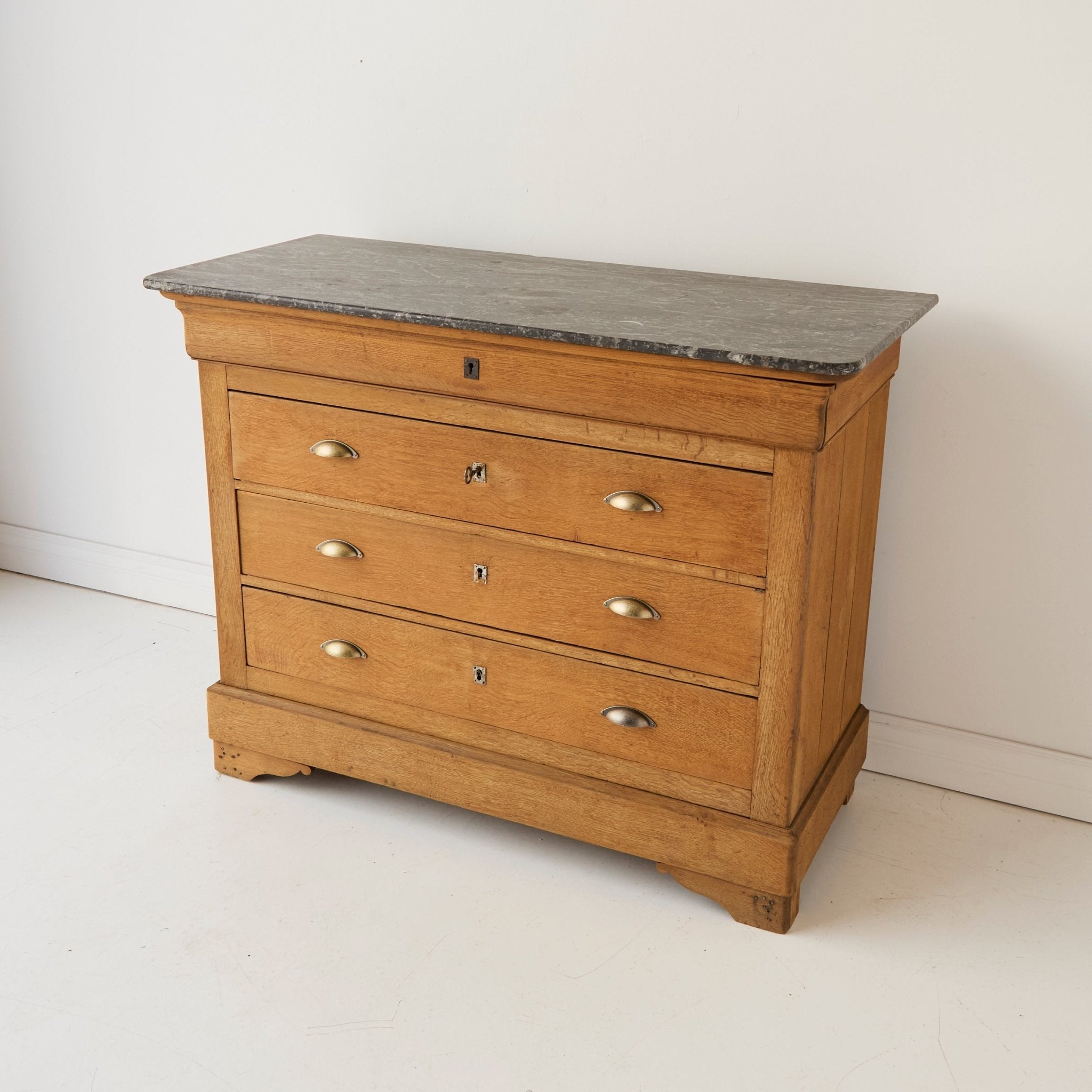 Marble Oak Dresser - elsie green - furniture