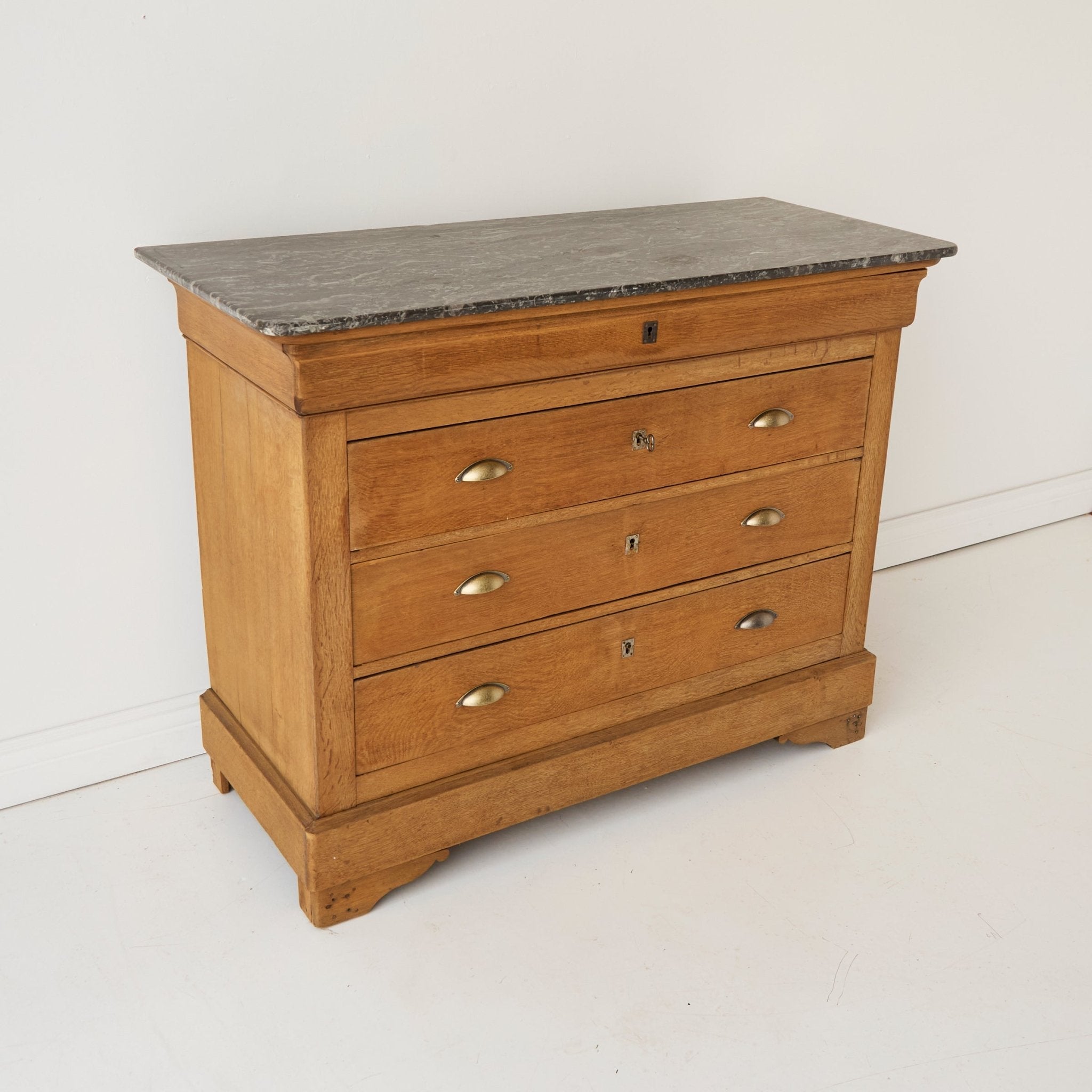 Marble Oak Dresser - elsie green - furniture