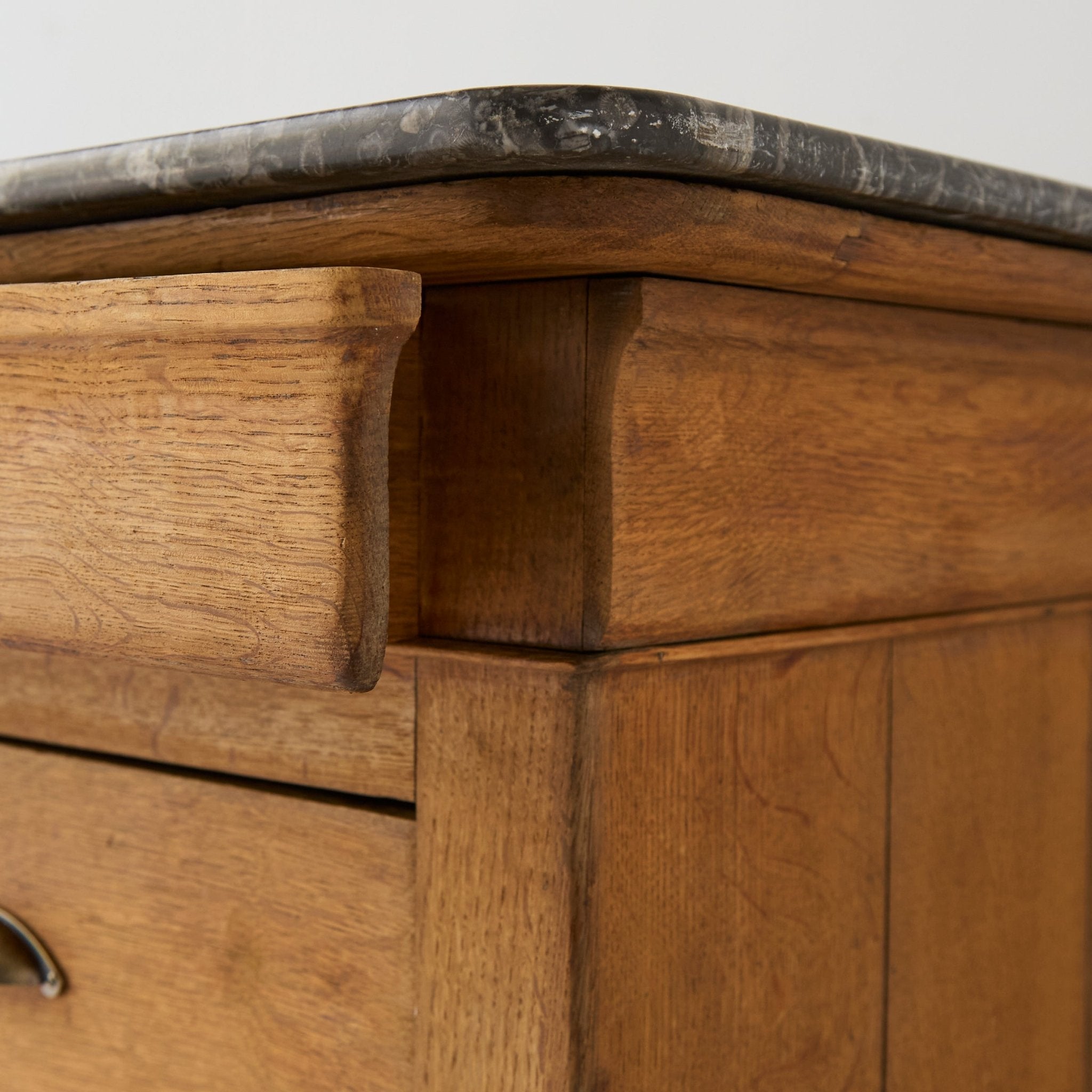 Marble Oak Dresser - elsie green - furniture