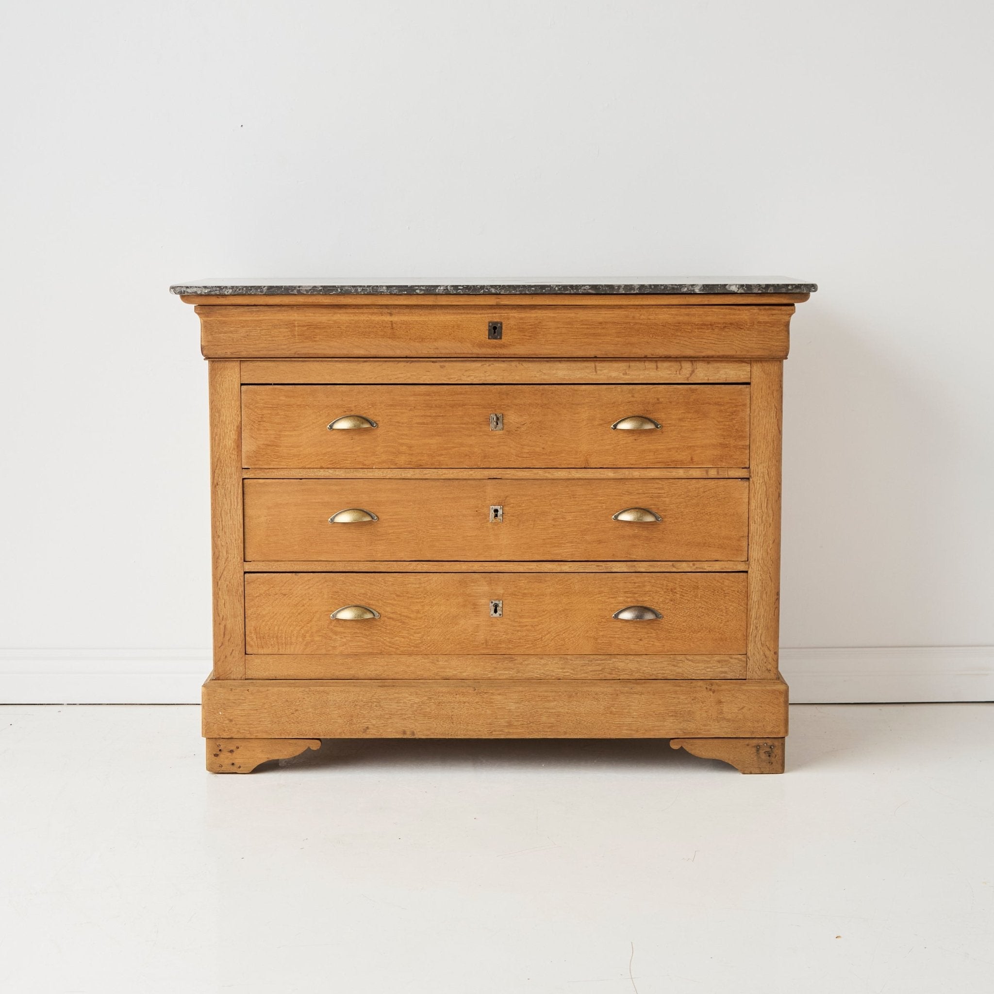 Marble Oak Dresser - elsie green - furniture