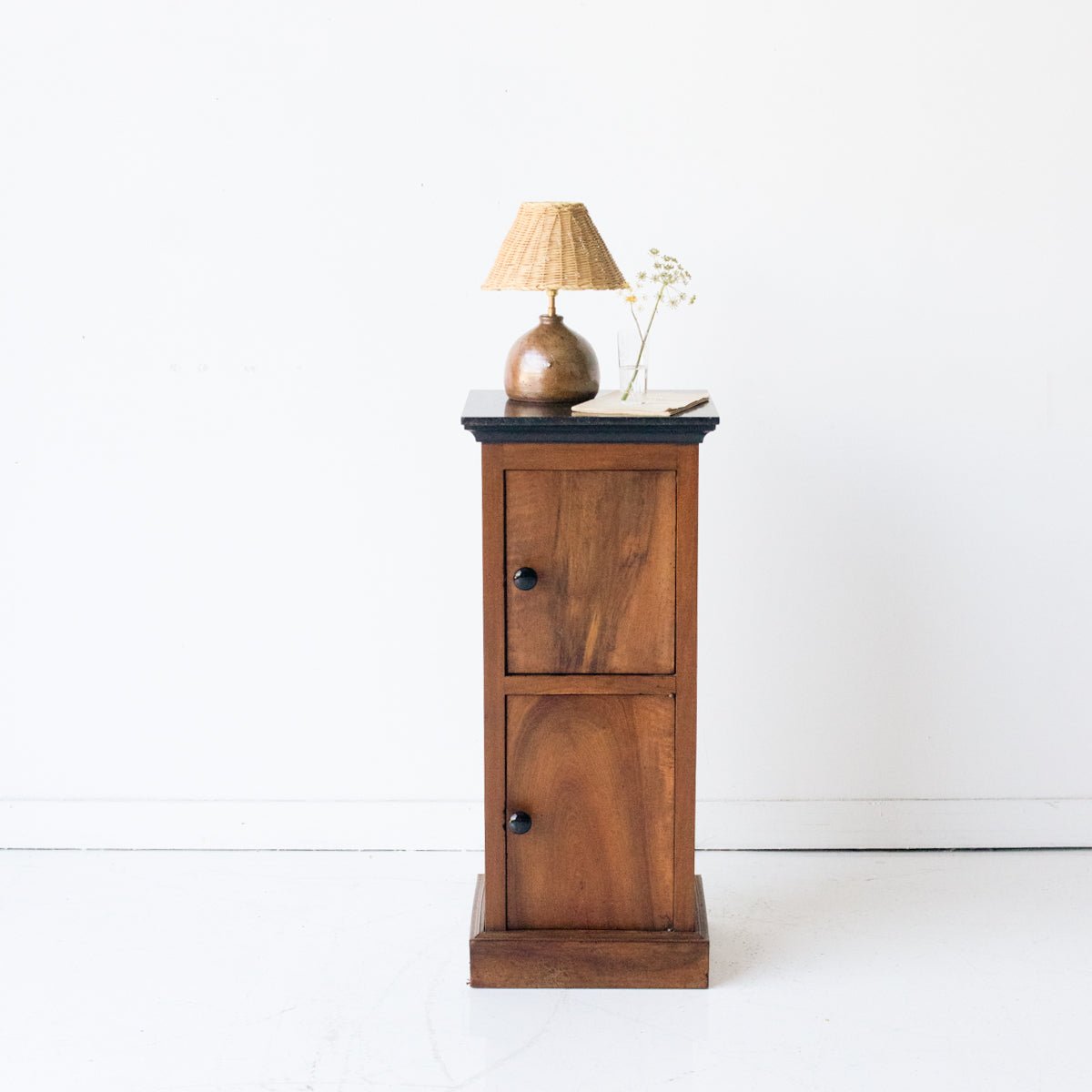 Marble Top Bedside Table - elsie green - furniture