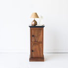 Marble Top Bedside Table - elsie green - furniture