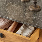 Marble Walnut Dresser - elsie green - furniture