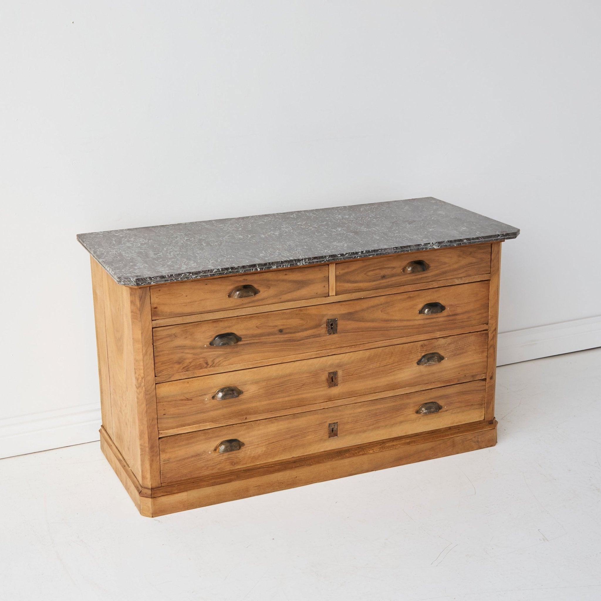 Marble Walnut Dresser - elsie green - furniture