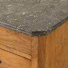 Marble Walnut Dresser - elsie green - furniture