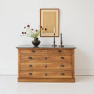 Marble Walnut Dresser - elsie green - furniture
