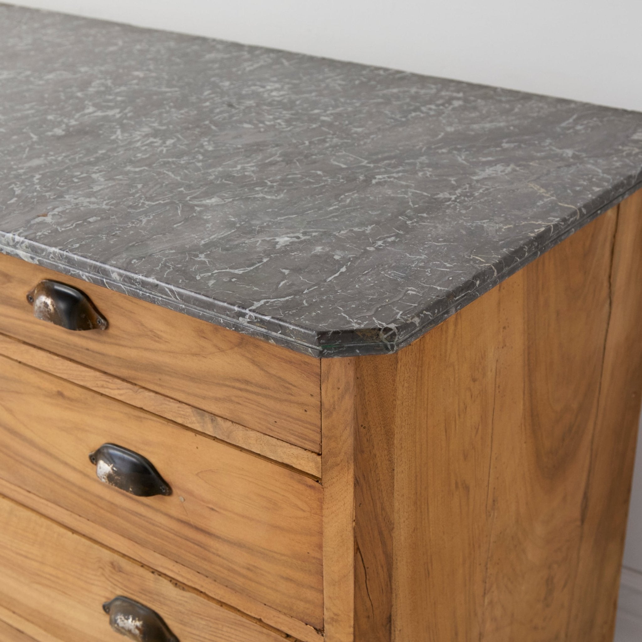 Marble Walnut Dresser - elsie green - furniture
