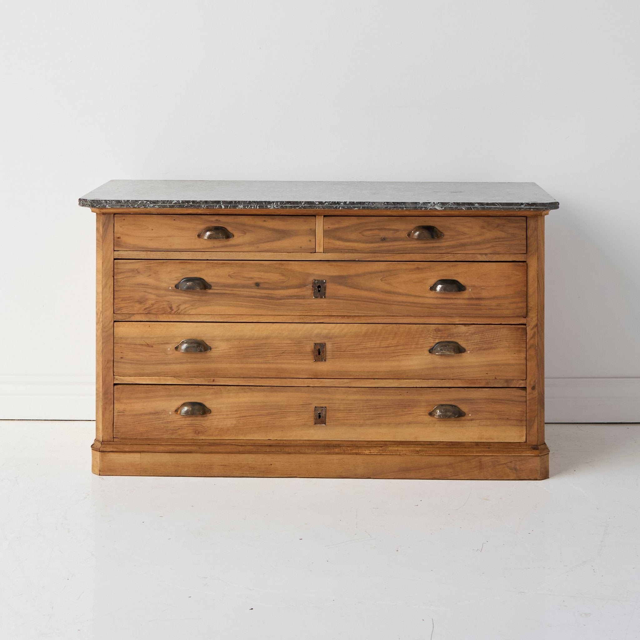 Marble Walnut Dresser - elsie green - furniture