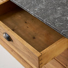 Marble Walnut Dresser - elsie green - furniture