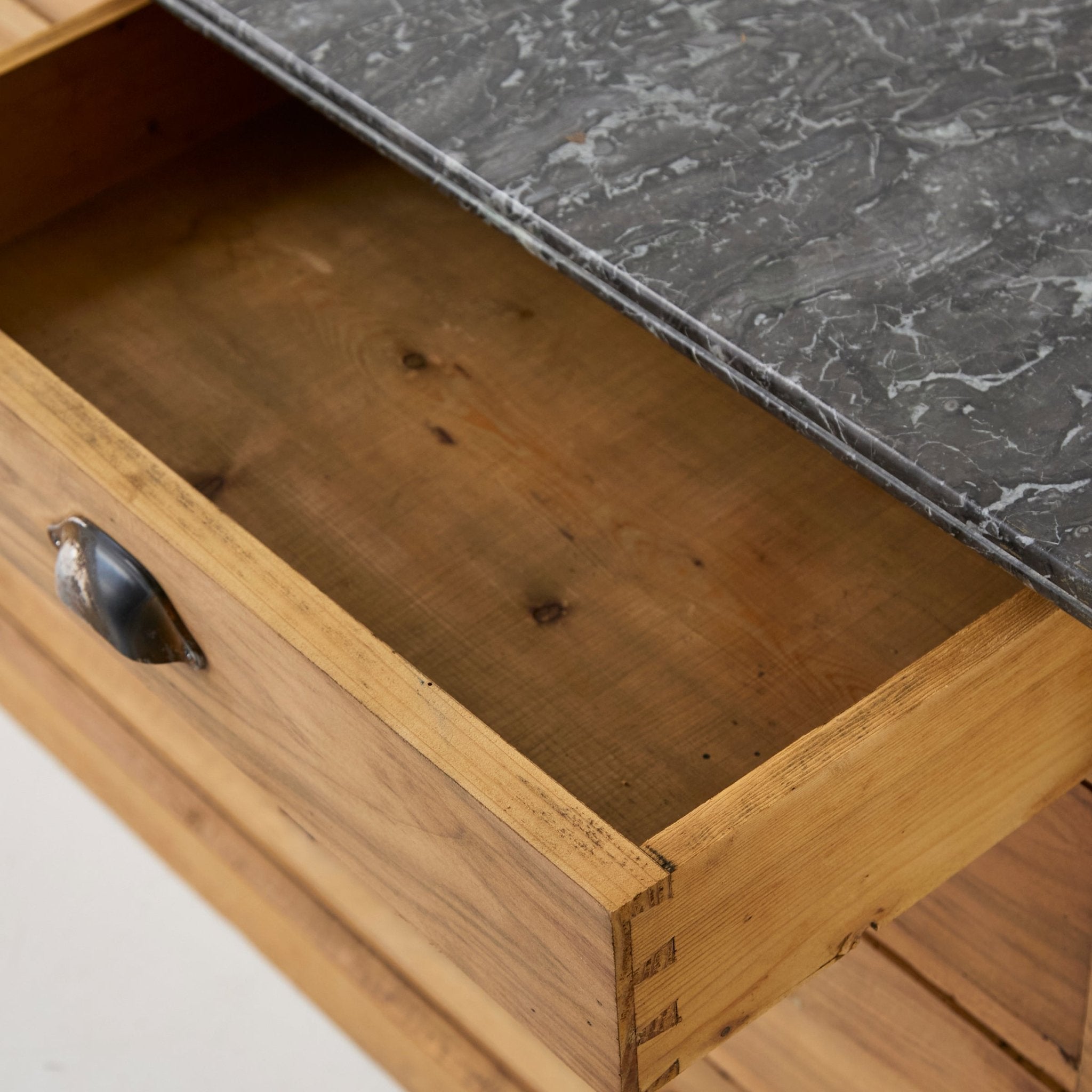 Marble Walnut Dresser - elsie green - furniture