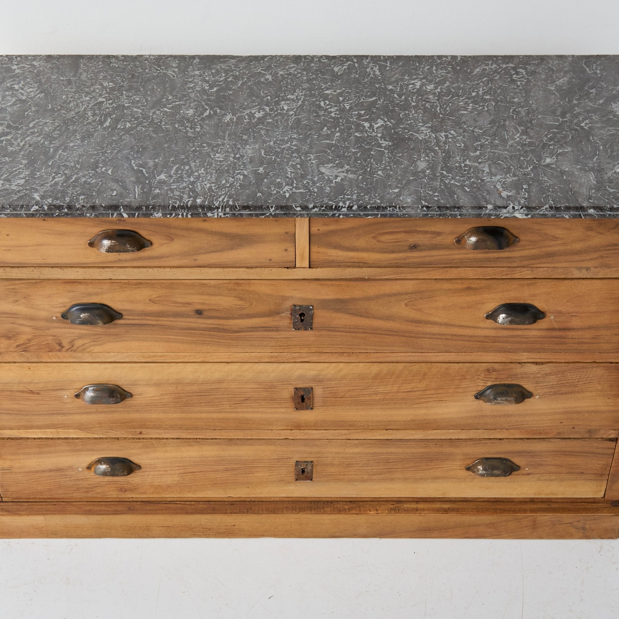 Marble Walnut Dresser - elsie green - furniture