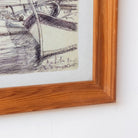 Marina with Seagulls Drawing - elsie green - art